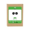 sourcing map 10Pcs M12 x 1.75 Nylon Insert Hex Lock