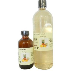 OliveNation Pineapple Extract - Premium of Natural Flavors - 16 ounces - Gluten-free, Sugar-free - Kosher - Premium Quality Flavoring Extract for Baking