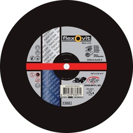 Flexovit 66252920154 Large Diameter Discs Petrol Machines A 30 S-BF41/80 Specification 356mm D x 4mm D x 20mm W (Pack of 10)