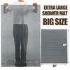 HOMBYS 47 x 32 Extra Large Shower Mat for Shower