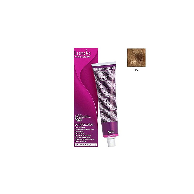 Londa Londacolor Cream Hair Colour 8/0 Light Blonde