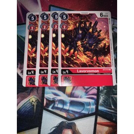 Digimon TCG Singles - Lavorvomon x4 - BT2-014 - Common - NM - Playset