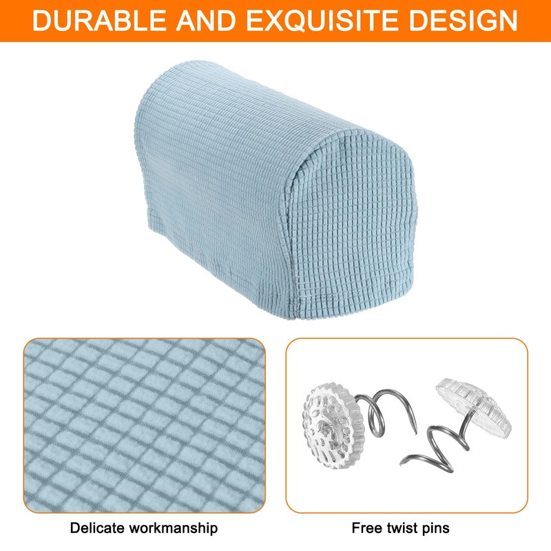 uxcell Stretch Armrest Covers Armchair Anti-Slip for Chairs Sofas Couch