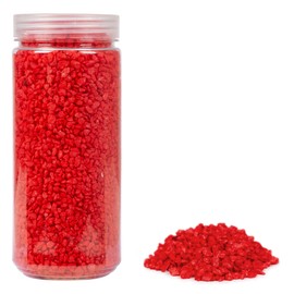 Heku 30332-13 Decorative Granules Red 750 g in Resealable Tin, 750g
