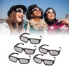 5 Pcs Solar Eclipse Glasses Safe Shades for Direct Sun