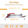 Obeaming 8 Pack 12 Volt LED Puck Light RV Recessed