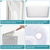 Whchiy Wet Wipes Box, Large Capacity Wipes Box Container Plastic