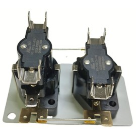 BURUREPAIRSHOP Q105 3120A357 Furnace Heat Pump Sequencer 1DPST 1SPST 24 Volt On 1-110 Off 1-110