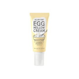 Too Cool For School | All-in-One Egg Mellow Cream 100g | Anti Aging Face Cream | Anti Wrinkle Firming Moisturizer | 98% Pure Collagen Fiber