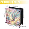 1pc Diamond Art Painting acrylic Piggy bank, DIY Flowers and