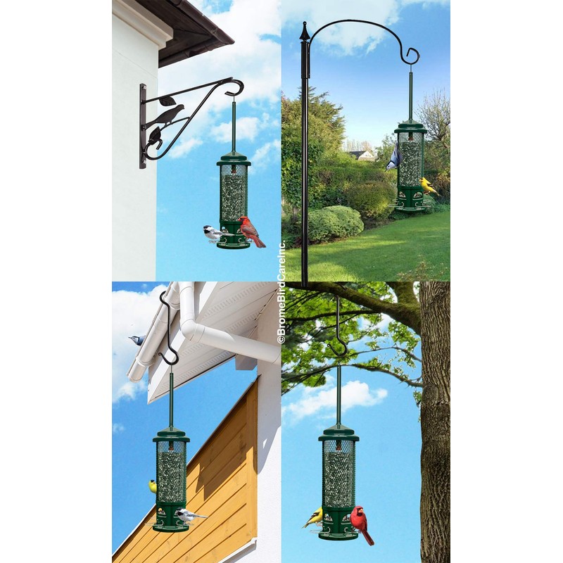 Brome Squirrel Buster Legacy Squirrel-proof Bird Feeder w/4 Metal Perches,