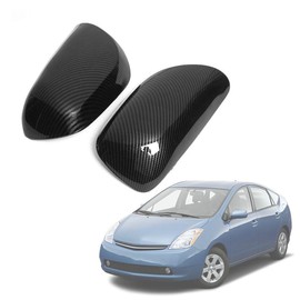 Door Side Mirror Cover for Toyota Yaris 2007 2008 2009 2010 2011 Carbon Fiber Rear View Mirror Cover for Prius 2004-2007 2009