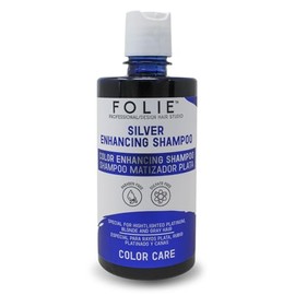 Shampoo Matizador Plata 300ml Rayos, Canas Y Rubios Folie Profesional