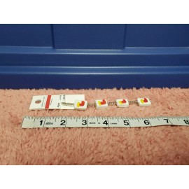 Michaels Christmas Glass Beads Christmas Stocking Glass Beads Set Of 4 NWT