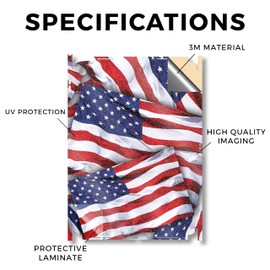 Glossy Glitter iPad Skin Compatible with Apple iPad A16 11 Gen (2025) - Patriot - Premium 3M Vinyl Protective Wrap Decal Cover - Easy to Apply | Crafted in The USA by MightySkins