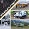 Wheel Chocks for RV Trailer Camper Truck Car, [2pair/4pack with