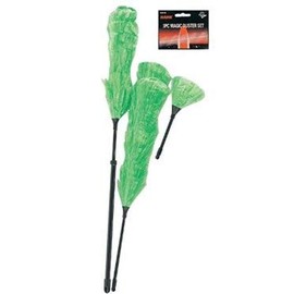 Hawk Electrostatic Duster Set Trap The Dust Pulls Dust - 3 Piece Set (Assorted Colors)