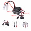 550 Brushed Motor with 320A Two Way Brushed Waterproof ESC