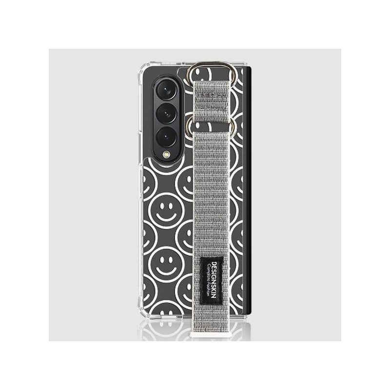 Design Skin (신세계김해점)( 갤럭시 Z폴드4 ) 피닉스 프로 스포티스트랩-체커보드/블랙 ITM23404