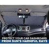 Car Windshield Sun Shade, Front Windshield Shade for Sun, Reflective