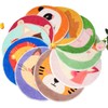 KLLOUZE 10 PCS Kids Carpet Circle Seats 16" Kids Round