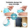 Travel Foldable Electric Kettle, 110V Collapsible Travel Kettle Electric Food