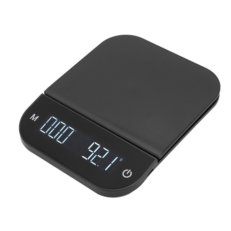 Kitchen Scale 0.1g to 6.6lb LED Display Touch Control Tare