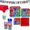 PJ Masks Square Paper Plates - 9" - Multicolor -