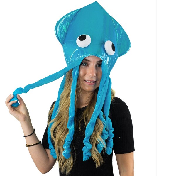 Squid Hat - Funny Fun and Crazy Hats in Many