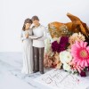 Husband & Wife Praying Couple Statue Sculpture - Husband Wife