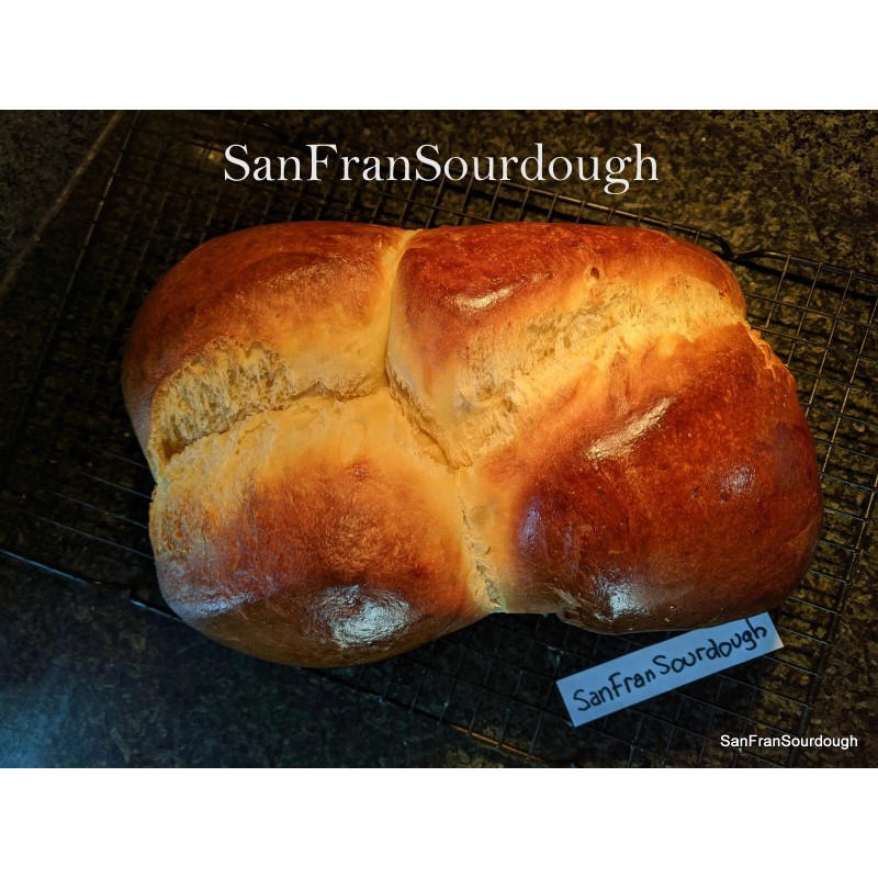 SanFranSourdough California SOUR STARTER tangy active strong Sourdough bread Organic