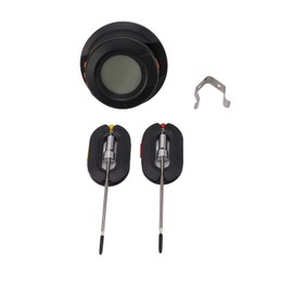 Digital Meat Thermometer Wireless Display APP Alarm Waterproof Fast Read Cooking Thermometer for Grill Smoker Kitchen 2 Probes