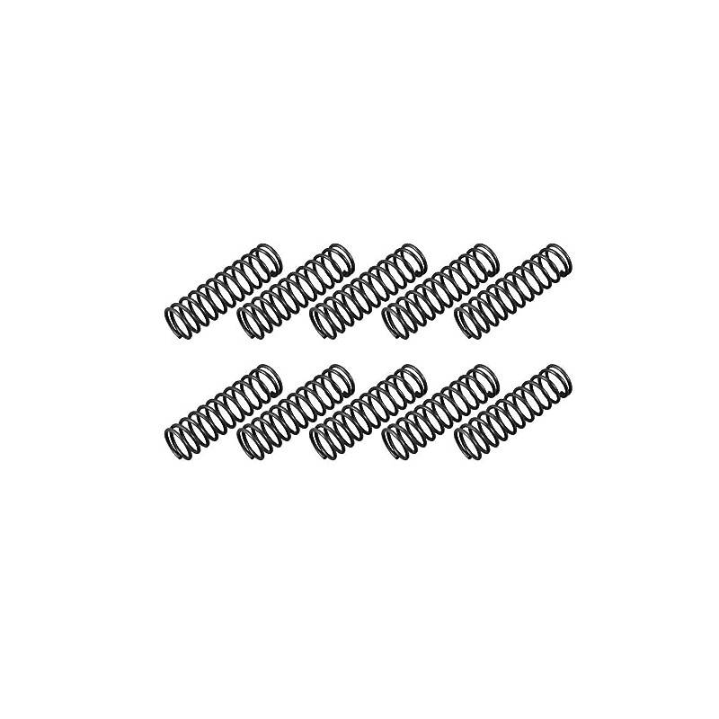 TOP-VIGOR 10Pcs Compression Spring, 1.2mm Wire Dia, 12mm OD, 40mm