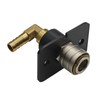 Flush Mount Air Fitting 90 degree female 1 bsp to