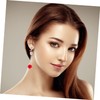 COLLBATH Elegant Christmas Tree Earrings Tassel Earring for Women Party
