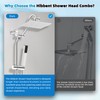 Hibbent cUPC Certified High Pressure 12'' Rainfall Shower Head, Showerhead