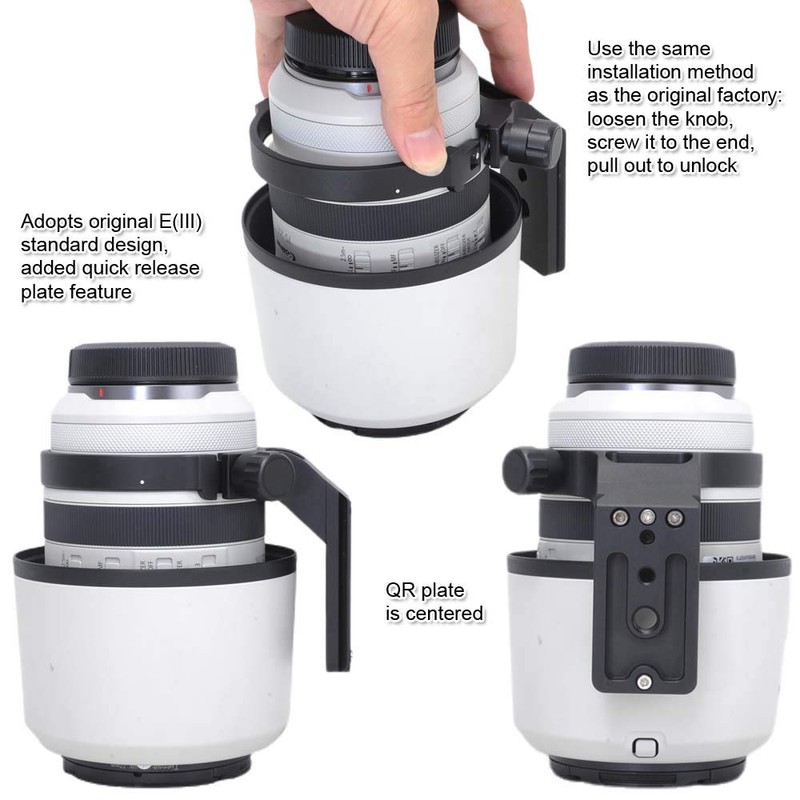 iShoot Tripod Clamp Tripod Ring Lens Mounting Tripod Holder Ring