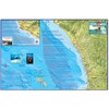 San Diego Surf Map Laminated Surfing Guide Poster by Franko