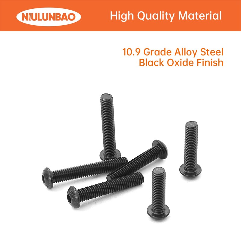 NIULUNBAO M8 x 30mm 35mm 40mm 45mm 50mm Button Head