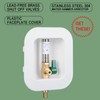 [1 Piece] Lingmfg Ice Maker Outlet Box PEX Crimp with