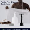 Matte Black Double Edge Safety Razor with Stand, Single Blade