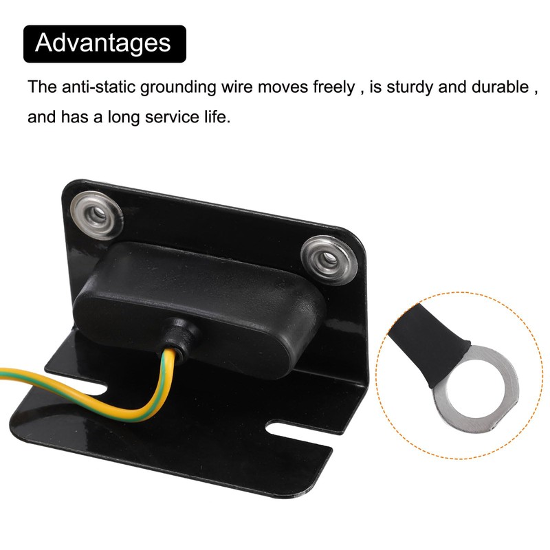 MECCANIXITY ESD Ground Socket L Shaped ESD Cable Ground Socket