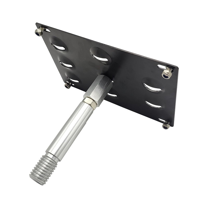 SLWACLL No Drill License Plate Holder Front Bumper Compatible with