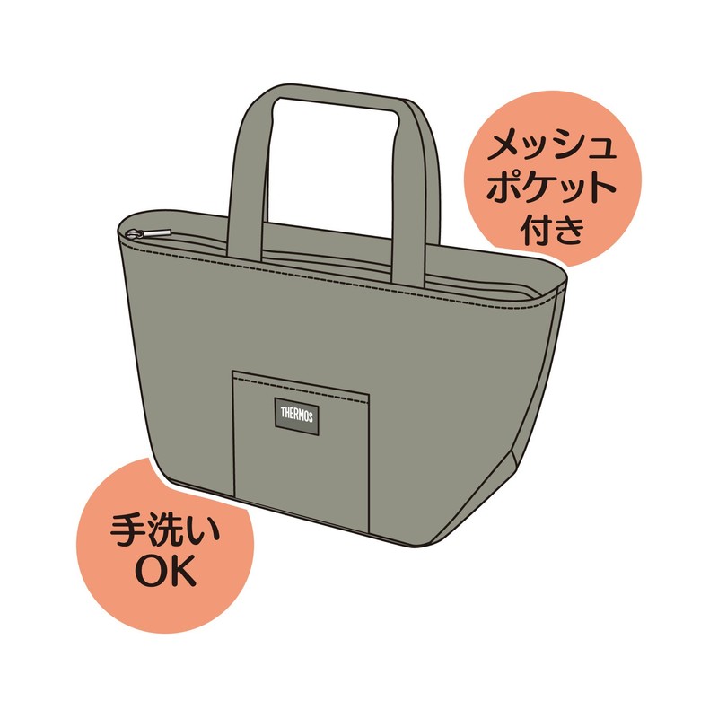 Thermos RFF-004 KKI Insulated Lunch Bag 4L Khaki