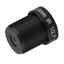 CCTV Camera Lens M12, 2.8 mm, 3 Million Pixels 1/3 Inch IR, CCTV Lens, 5-Layer Prisms Lens for Network Camers