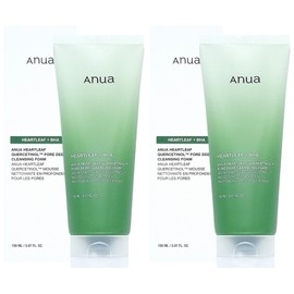 Eoseongcho Eoseongcho Quercetinol Pore Deep Cleansing Foam 150ml x 2 Exfoliating Bubble Cleanser / 어성초 어성초 쿼세티놀 모공 딥 클렌징 폼 150ml x 2개 각질케어 버블클렌저