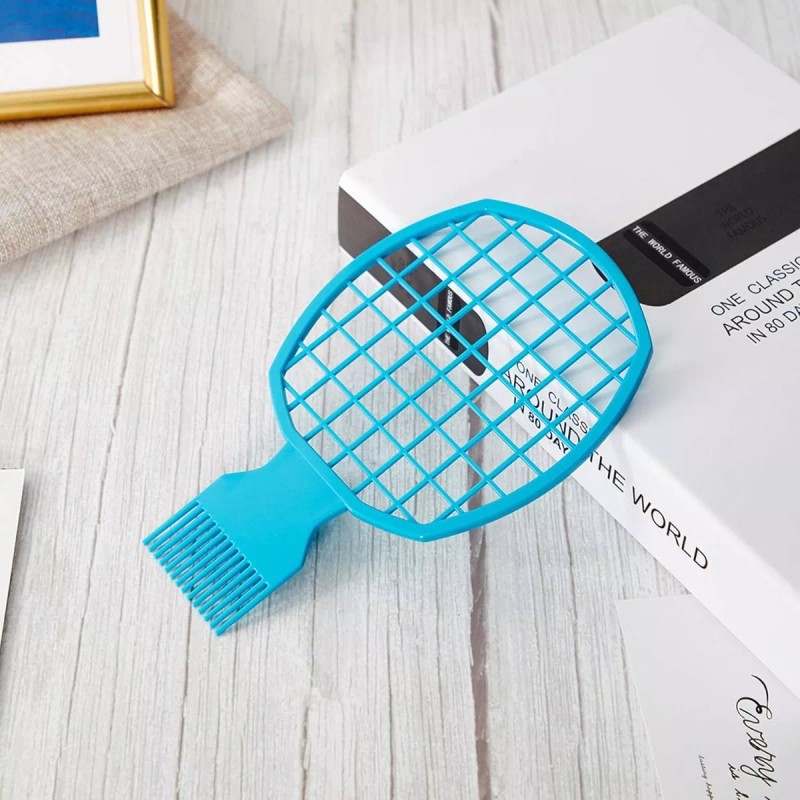 CGBARBER Peines De Aluminio Para Barbería, 5 Tipos