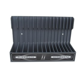 Plyworx Pliersrack PLR15 Plier Organizer - Sturdy Plastic 15 Pliers Holder For Tool Box or Pegboad Organization, Plier Rack Tool Organizers For Toolboxes And Storage