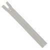 mumbi Zip Separable 5 mm 25 cm Grey Plastic Zips