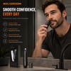 Rechargeable Nose Hair Trimmer for Men – 360° Dual-Blade Electric